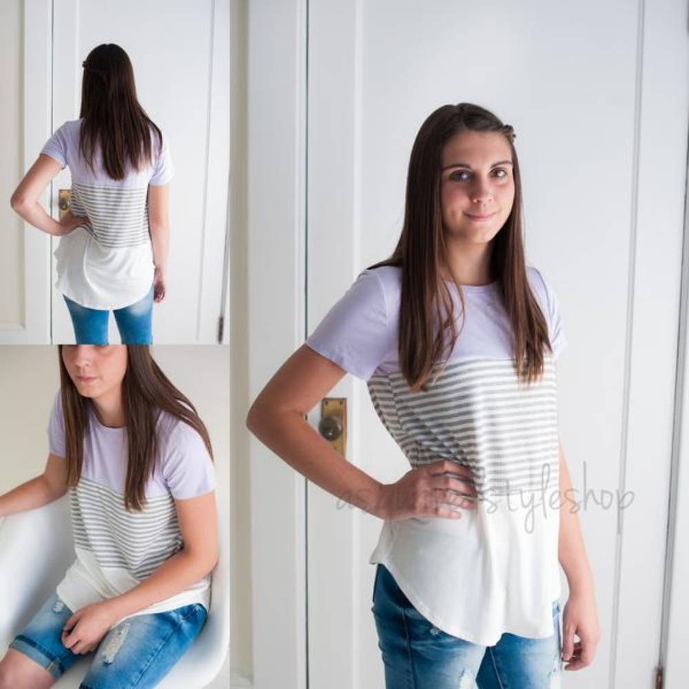 Color Block Tee
